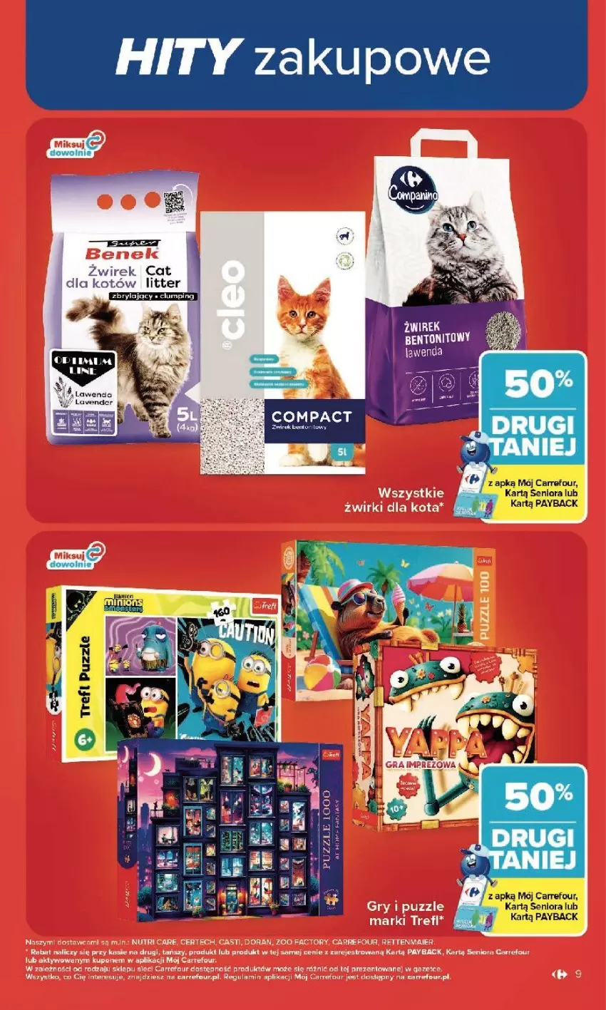 Gazetka promocyjna Carrefour - Gazetka Carrefour, Market z SUMIE najlepszy, od poniedziałku - ważna 20.07 do 25.07.2026 - strona 11 - produkty: Fa, Gry, Puzzle