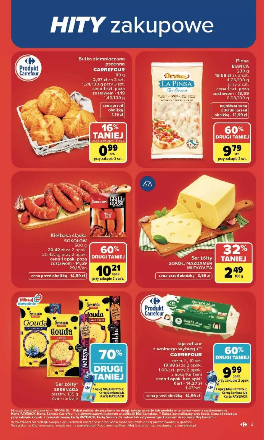 Gazetka promocyjna Carrefour - Gazetka Carrefour, Market z SUMIE najlepszy, od poniedziałku - ważna 20.07 do 25.07.2026 - strona 5 - produkty: Bułka, Fa, LG, Tera