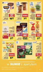 Gazetka promocyjna Carrefour - Gazetka Carrefour, Market z SUMIE najlepszy, od poniedziałku - Gazetka - ważna od 25.07 do 25.07.2026 - strona 21 - produkty: Makaron, Ser, Rio Mare, Zupa, Brit, Bulion, Lion, Polskie Młyny, Mąka, Tuńczyk, Kubek, Brugi, Brita, Kukurydza, Knorr, Fa