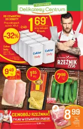 Gazetka promocyjna Delikatesy Centrum - Gazetka - ważna od 17.03 do 17.03.2021 - strona 1 - produkty: Kurczak, Ser, Rum, Włoszczowski