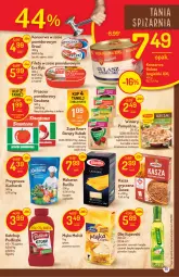 Gazetka promocyjna Delikatesy Centrum - Gazetka - ważna od 17.03 do 17.03.2021 - strona 25 - produkty: Kurczak, Ketchup, Dawtona, Sos, Ser, Por, Gry, Gra, Kucharek, Zupa, Papryka, Czosnek, Melvit, Tagliatelle, Rosół, Spaghetti, Mąka, Szprot, Bazyl, Lasagne, Kubek, Pudliszki, Bazylia, Graal, Kasza, Przyprawa do potraw, Knorr