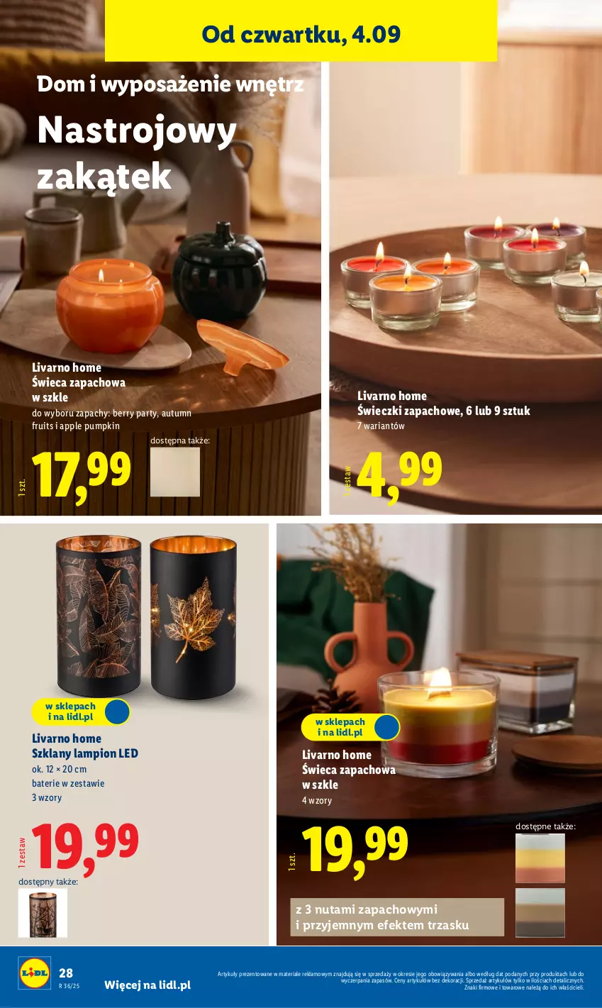 Gazetka promocyjna Lidl - GAZETKA - ważna 01.09 do 06.09.2025 - strona 30 - produkty: Ivar, Lampion