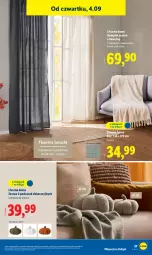 Gazetka promocyjna Lidl - GAZETKA - Gazetka - ważna od 06.09 do 06.09.2025 - strona 29 - produkty: Koc, Ivar, Karnisz, Szyna