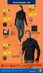 Gazetka promocyjna Lidl - GAZETKA - Gazetka - ważna od 06.09 do 06.09.2025 - strona 9 - produkty: Sok, Gin, Kosz, Koszulka, Legginsy, Control, LG