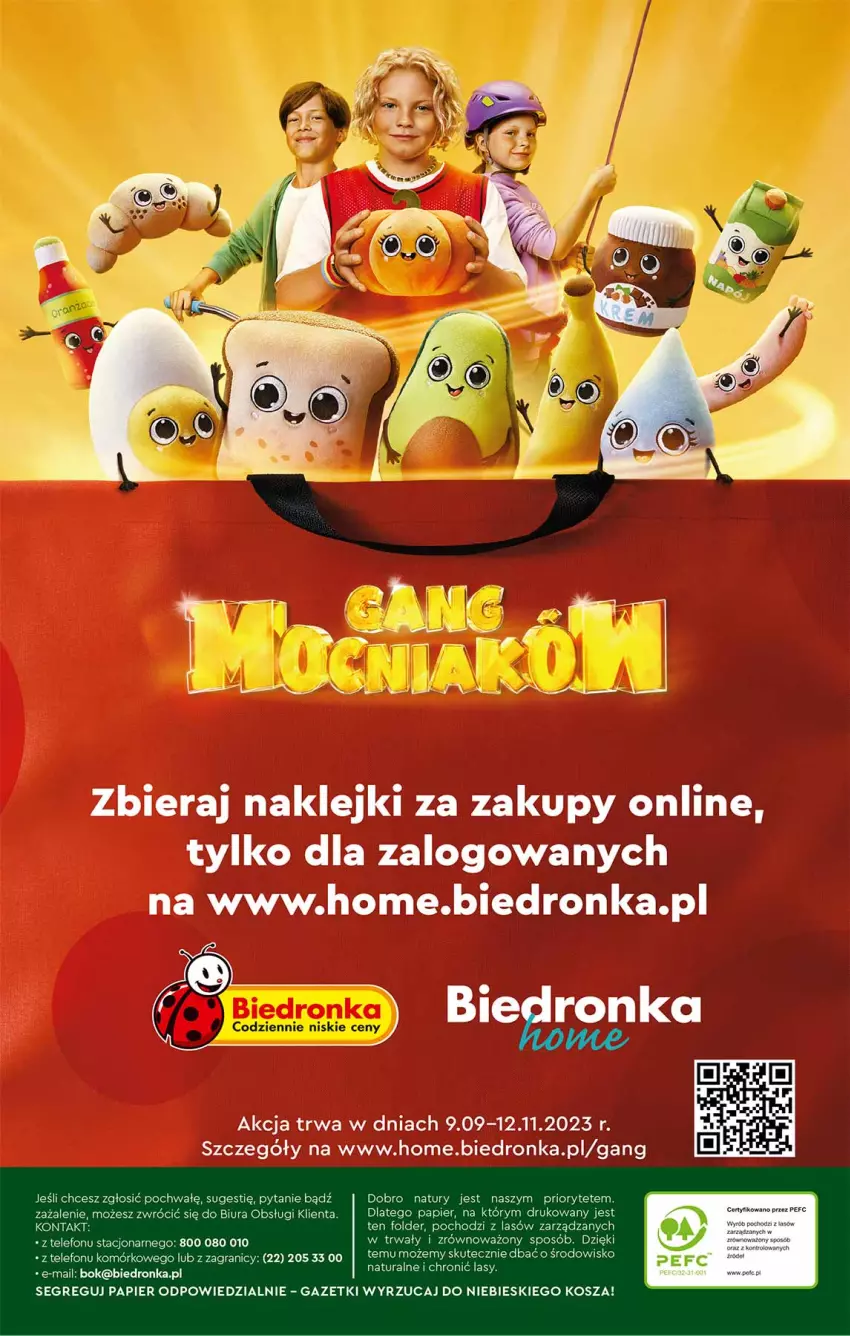 Gazetka promocyjna Biedronka - ważna 18.09 do 30.09.2023 - strona 36 - produkty: Klej