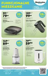 Gazetka promocyjna Biedronka - Gazetka - ważna od 30.09 do 30.09.2023 - strona 33 - produkty: Piec, Ser, Rozdrabniacz, Czajnik, Mikser, Lack