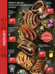 Gazetka promocyjna Delikatesy Centrum - Katalog Lada Mięsna w Delikatesach Centrum od 3 kwietnia! 3-19.04.2024 - Gazetka - ważna od 19.04 do 19.04.2025 - strona 20 - produkty: Kiełbasa głogowska, Kiełbasa