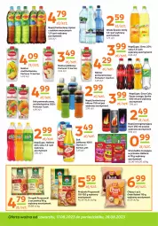 Gazetka promocyjna Gama - Gazetka Gama - Gazetka - ważna od 28.08 do 28.08.2023 - strona 10 - produkty: Sok pomarańczowy, Sok, Mus, Chipsy, Chrupki, Fortuna, Sok jabłkowy, Hellena, Lipton, Przysnacki, Fanta, Woda, Sprite, Napój, Nektar, Hortex, Fa