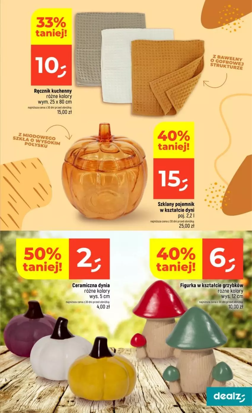 Gazetka promocyjna Dealz - NOWA GAZETKA - ważna 01.10 do 07.10.2026 - strona 11 - produkty: Pojemnik, Ręcznik, Ręcznik kuchenny