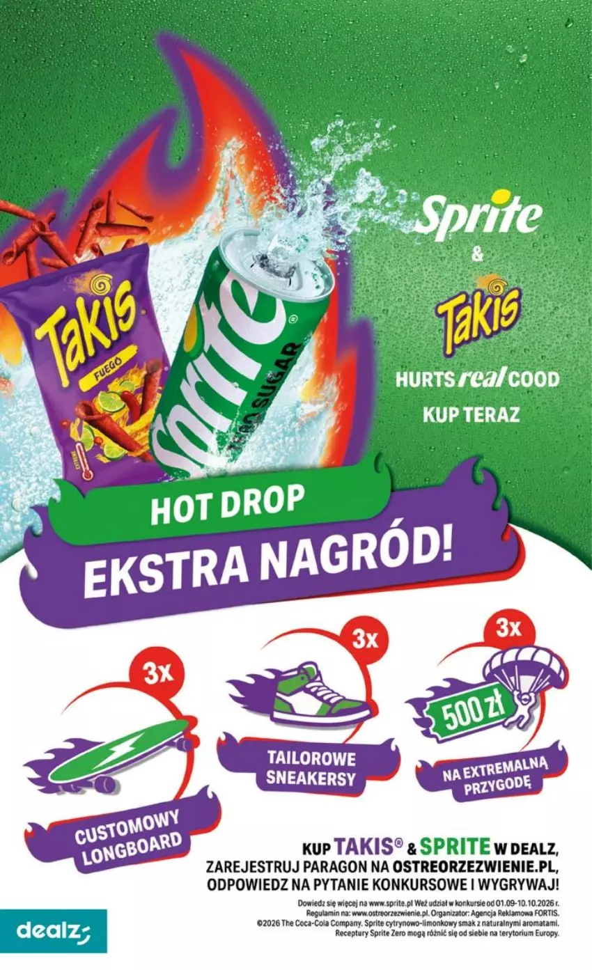 Gazetka promocyjna Dealz - NOWA GAZETKA - ważna 01.10 do 07.10.2026 - strona 20 - produkty: Coca-Cola, Gry, Sneakersy, Sprite, Tera