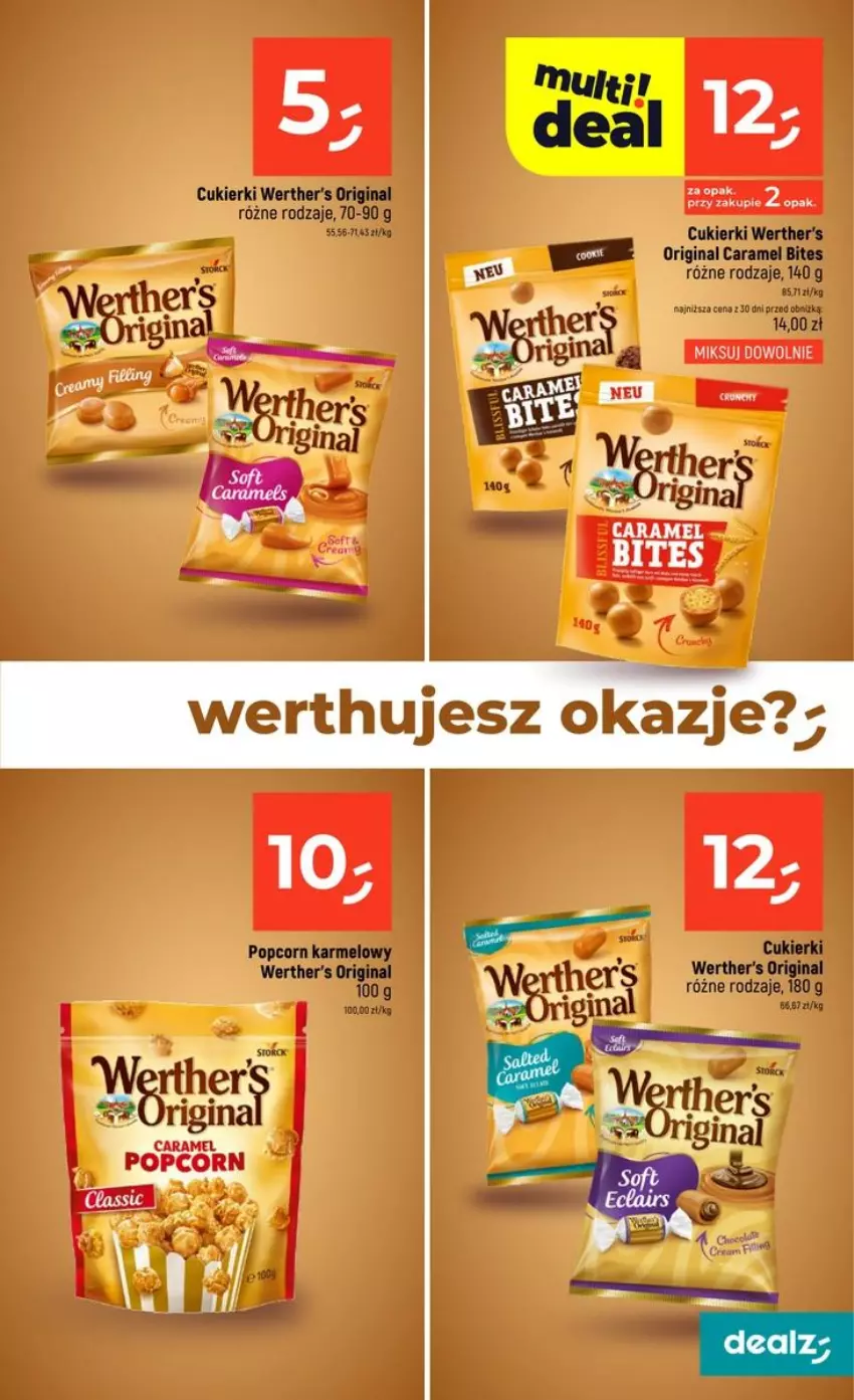 Gazetka promocyjna Dealz - NOWA GAZETKA - ważna 01.10 do 07.10.2026 - strona 25 - produkty: Cukier, Cukierki, Gin, Popcorn