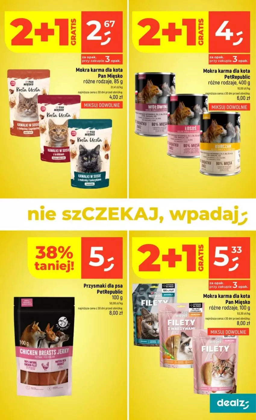 Gazetka promocyjna Dealz - NOWA GAZETKA - ważna 01.10 do 07.10.2026 - strona 35 - produkty: Gra, Mokra karma, Przysmaki