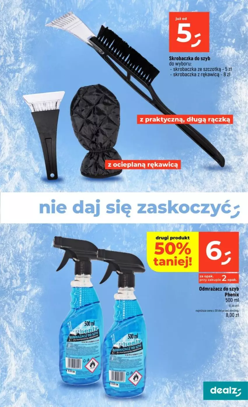 Gazetka promocyjna Dealz - NOWA GAZETKA - ważna 01.10 do 07.10.2026 - strona 39 - produkty: Odmrażacz do szyb, Skrobaczka