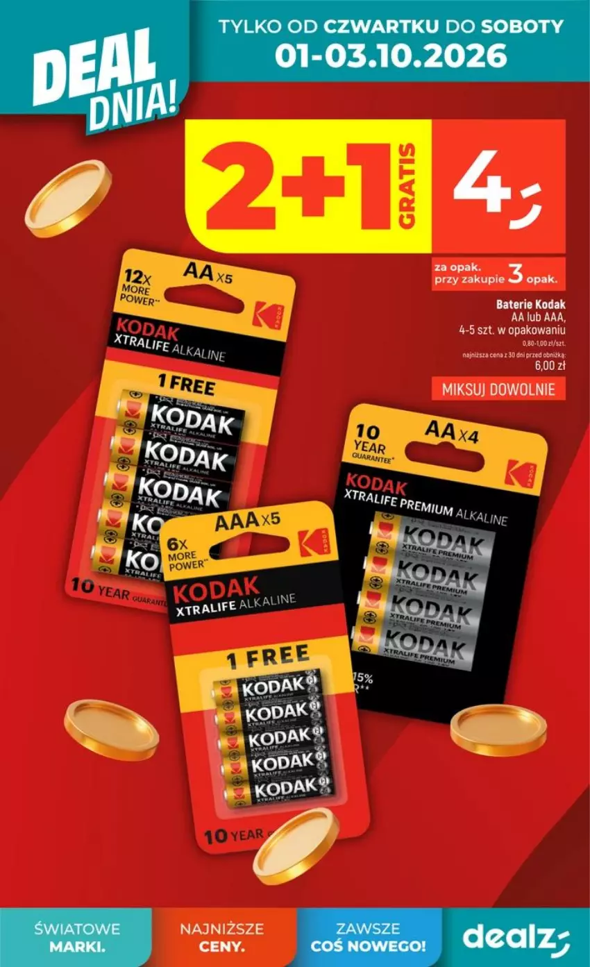 Gazetka promocyjna Dealz - NOWA GAZETKA - ważna 01.10 do 07.10.2026 - strona 4