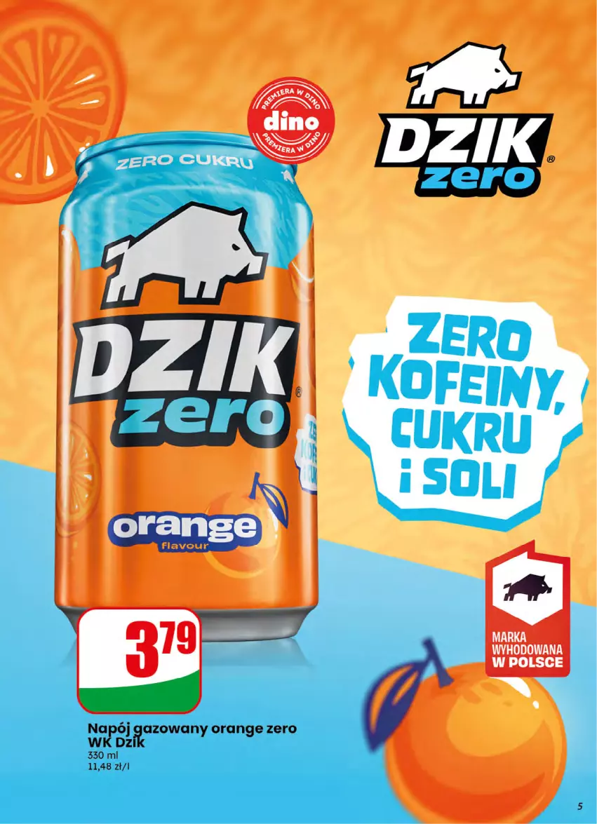 Gazetka promocyjna Dino - Gazetka 32 / 2026 - ważna 05.08 do 11.08.2026 - strona 5 - produkty: Napój, Napój gazowany