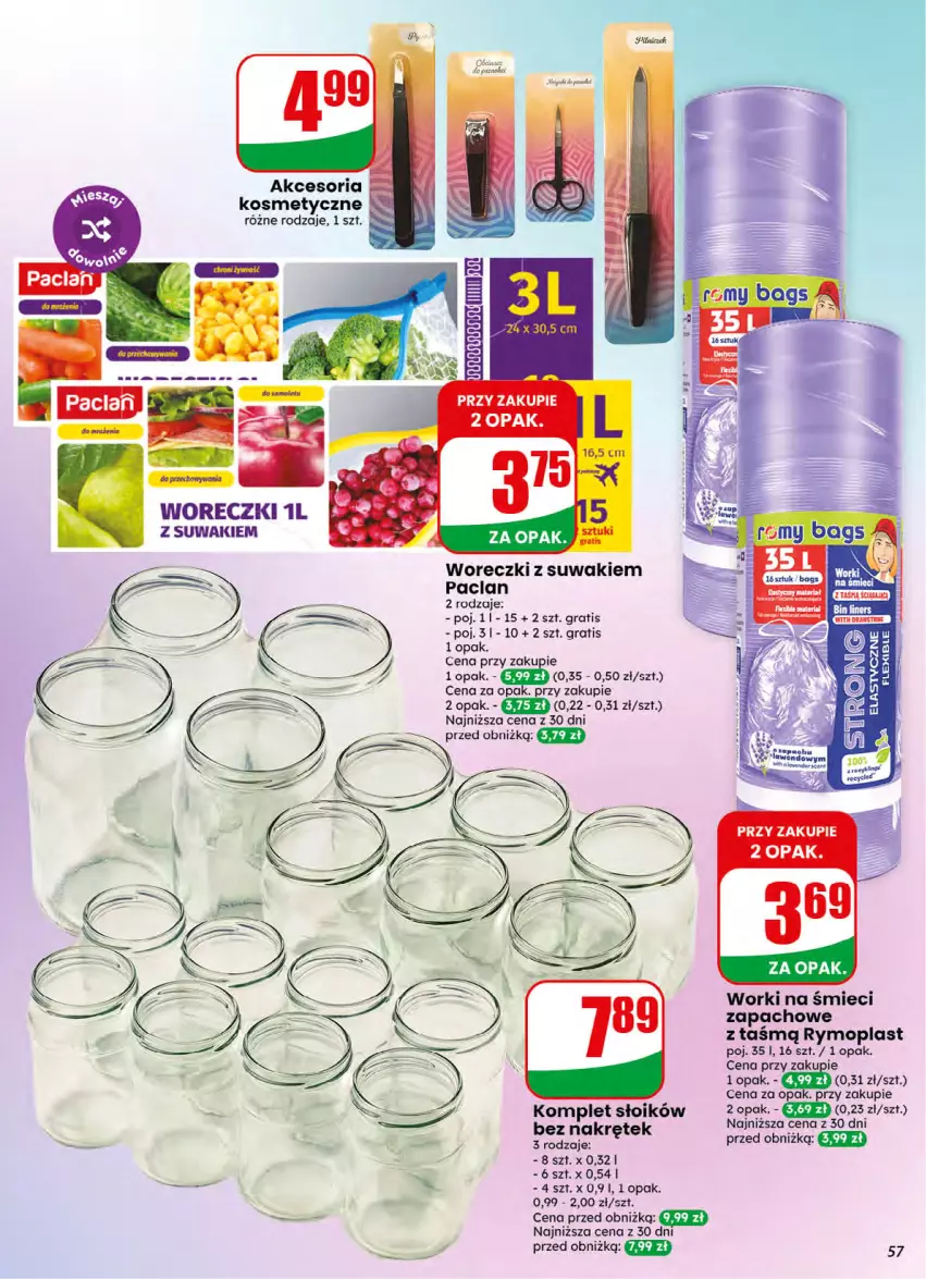 Gazetka promocyjna Dino - Gazetka 32 / 2026 - ważna 05.08 do 11.08.2026 - strona 57 - produkty: Gra, Mop, Worki na śmiec, Worki na śmieci