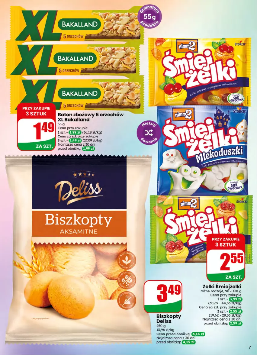 Gazetka promocyjna Dino - Gazetka 32 / 2026 - ważna 05.08 do 11.08.2026 - strona 7 - produkty: Bakalland, Baton