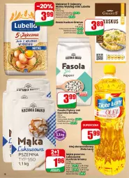 Gazetka promocyjna Dino - Gazetka 32 / 2026 - Gazetka - ważna od 11.08 do 11.08.2026 - strona 18 - produkty: Lubella, Makaron, Gra, Kuskus, Bell, Jaja, Kuchnia, Fasola, Mąka, Bella, Olej słonecznikowy, Mąka pszenna, Kasza, Olej, Fa