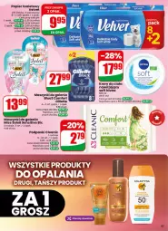 Gazetka promocyjna Dino - Gazetka 32 / 2026 - Gazetka - ważna od 11.08 do 11.08.2026 - strona 65 - produkty: Emulsja, Gra, DAX, BIC, Papier, Krem do ciała, Papier toaletowy, Velvet, Cleanic, Rolki, Podpaski, Gillette, Nivea