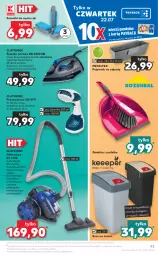 Gazetka promocyjna Kaufland - OFERTA TYGODNIA - Gazetka - ważna od 28.07 do 28.07.2021 - strona 43 - produkty: Teleskop, Odkurzacz, Top, Gra, Rura, Szczotka, Kosz, Pojemnik, Szufelka