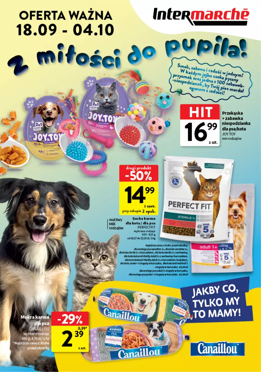 Gazetka promocyjna Intermarche - Katalog Z miłości do pupila - ważna 18.09 do 04.10.2025 - strona 1 - produkty: Zabawka