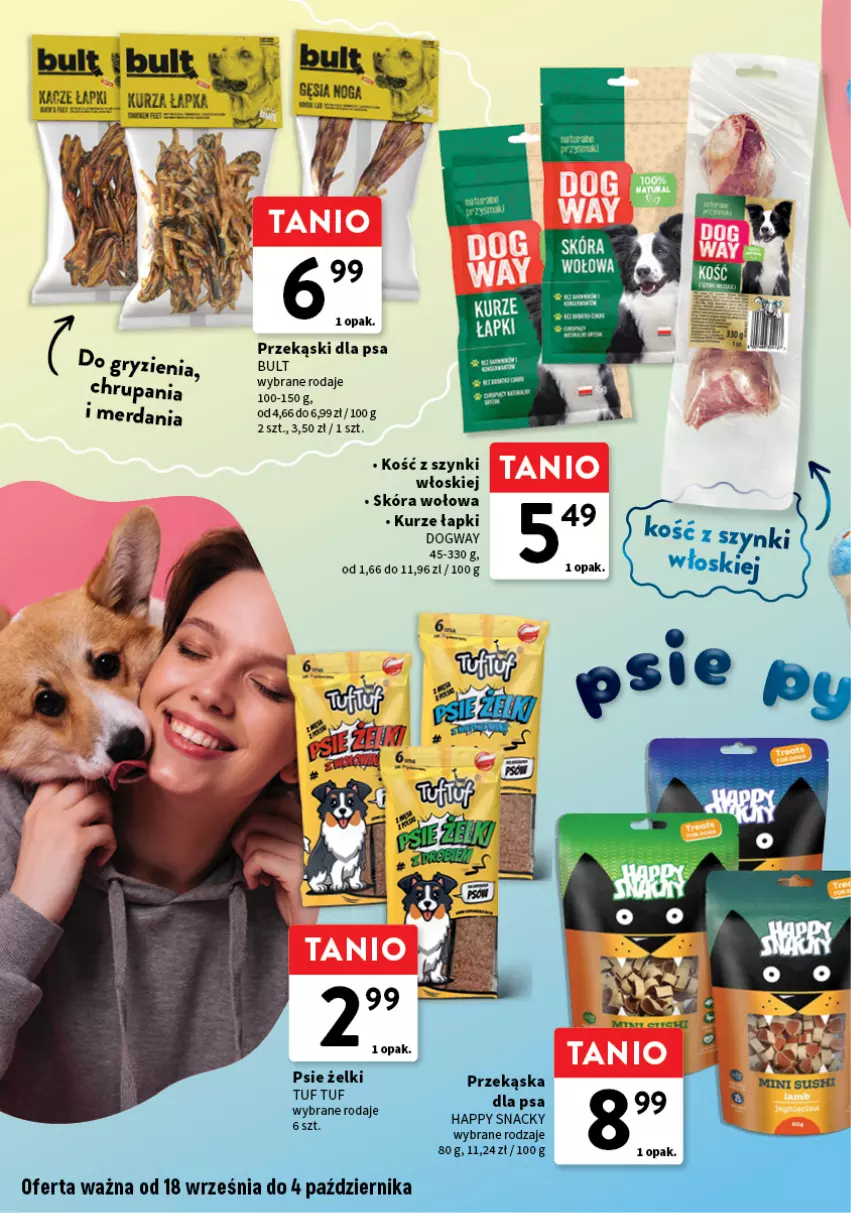 Gazetka promocyjna Intermarche - Katalog Z miłości do pupila - ważna 18.09 do 04.10.2025 - strona 4 - produkty: Gry, Przekąski dla psa