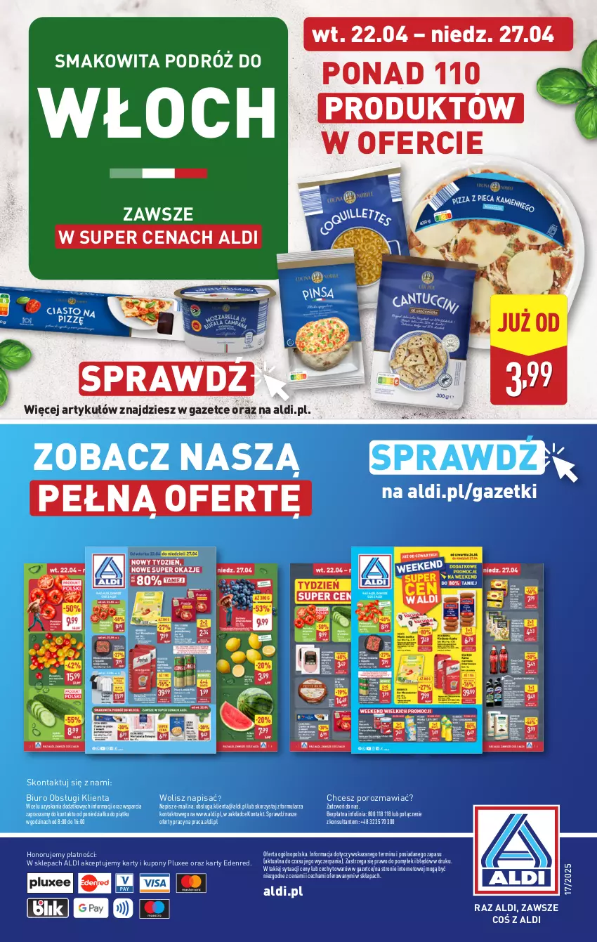 Gazetka promocyjna Aldi - Artykuły przemysłowe i tekstylia - ważna 23.04 do 26.04.2025 - strona 12 - produkty: Biuro, O nas, Por, Smakowita
