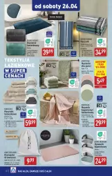 Gazetka promocyjna Aldi - Artykuły przemysłowe i tekstylia - Gazetka - ważna od 26.04 do 26.04.2025 - strona 10 - produkty: Bruno Banani, Ręcznik kąpielowy, Dywanik łazienkowy, Dywanik, Wełna, Ręcznik, Dywan