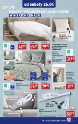 Gazetka promocyjna Aldi - Artykuły przemysłowe i tekstylia - Gazetka - ważna od 26.04 do 26.04.2025 - strona 9 - produkty: Odkurzacz, Kołdra, Pościel, Poszewka, Poduszka, HP