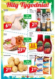 Gazetka promocyjna Prim Market - Gazetka - ważna od 15.04 do 15.04.2026 - strona 9 - produkty: Kurczak, Ketchup, Por, Róża, Pekpol, Wafle, Dell, Babuni, Kakao, Fa