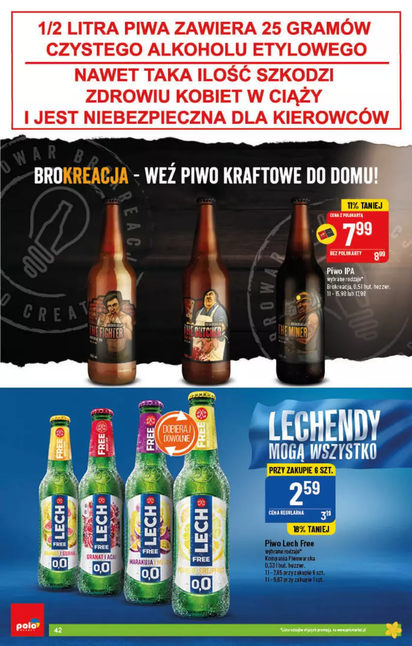 Gazetka promocyjna PoloMarket - Gazetka pomocyjna - ważna 06.04 do 12.04.2022 - strona 42 - produkty: Gra, Piec, Piwa