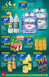 Gazetka promocyjna PoloMarket - Gazetka pomocyjna - Gazetka - ważna od 12.04 do 12.04.2022 - strona 38 - produkty: Sok pomarańczowy, Sok, Por, Gin, Sok jabłkowy, Schweppes, Woda, Napój, Cisowianka, Ogród, Nektar