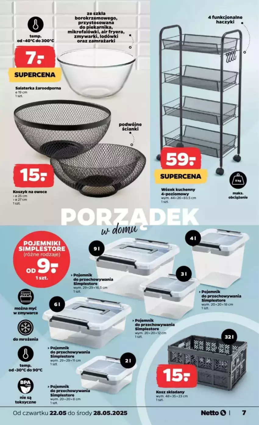 Gazetka promocyjna Netto - ważna 22.05 do 28.05.2025 - strona 66 - produkty: Fa, Haczyk, Piekarnik, Pojemnik, Zmywarki