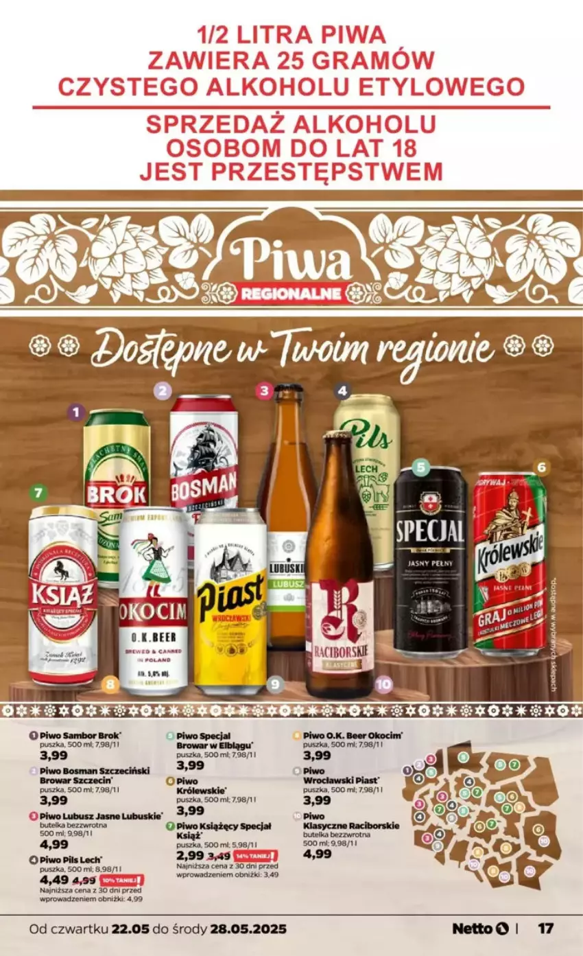 Gazetka promocyjna Netto - ważna 22.05 do 28.05.2025 - strona 9 - produkty: Piwo