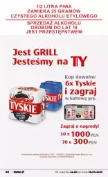 Gazetka promocyjna Netto - Gazetka - ważna od 28.05 do 28.05.2025 - strona 52 - produkty: Piwa, Gra, Tyskie, Grill