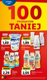 Gazetka promocyjna Lidl - GAZETKA - Gazetka - ważna od 23.07 do 23.07.2023 - strona 8 - produkty: Jogurt naturalny, Pur, Jogurt, Pilos, Smoothie, Jogurt pitny