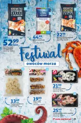 Gazetka promocyjna Auchan - Maxi Paki Niskie Ceny Hipermarkety - Gazetka - ważna od 19.01 do 19.01.2022 - strona 25 - produkty: Kalmar, Krewetki, Mięso, Kalmary