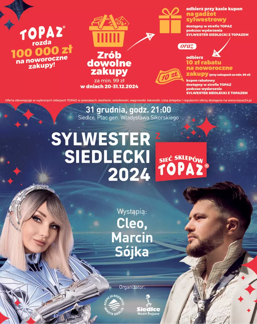 Gazetka promocyjna Topaz - Gazetka - ważna 27.12 do 31.12.2024 - strona 2 - produkty: Sok, Top