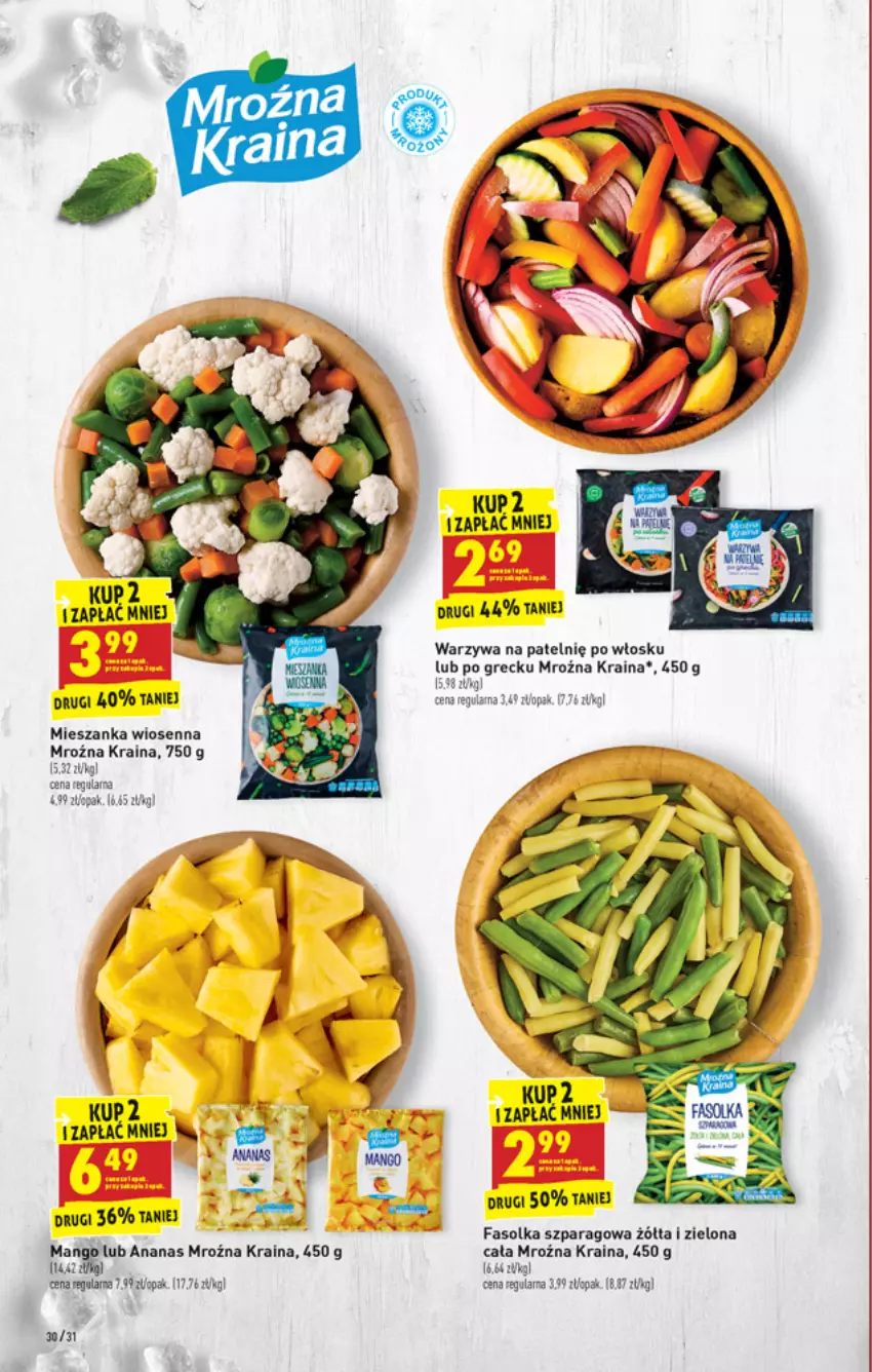 Gazetka promocyjna Biedronka - W tym tygodniu - ważna 15.11 do 20.11.2021 - strona 30 - produkty: Ananas, Fa, Mango, Warzywa