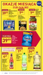 Gazetka promocyjna Aldi - Pełny katalog - Gazetka - ważna od 26.03 do 26.03.2022 - strona 10 - produkty: Piwa, Dawtona, Sok, Ser, Por, Mus, Gra, Finish, Somersby, Ogórki konserwowe, Tablet, Kiwi, Tera, Szyna, Olej rzepakowy, Woda mineralna, Zmywarki, Woda, Napój, Olej, Tabletki do zmywarki, Danie gotowe