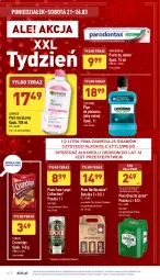 Gazetka promocyjna Aldi - Pełny katalog - Gazetka - ważna od 26.03 do 26.03.2022 - strona 20 - produkty: Piwa, Piwo, Koc, Gra, Płyn do płukania jamy ustnej, Listerine, Płyn micelarny, Pasta do zębów, Tera, Płyn do płukania, Parodontax, Crunchips, Garnier, Lorenz, Okocim, Fa