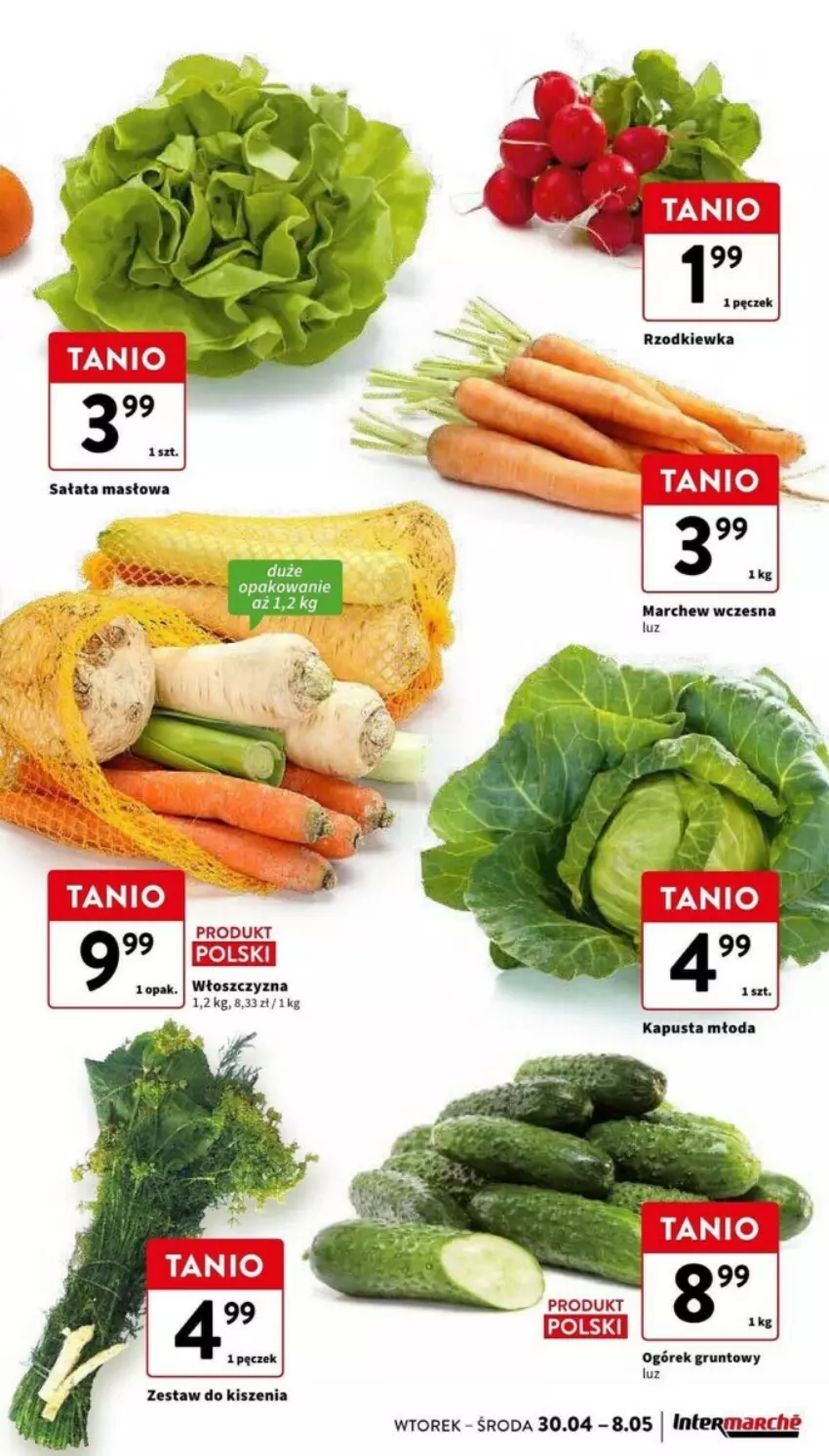 Gazetka promocyjna Intermarche - ważna 30.04 do 08.05.2024 - strona 17 - produkty: Grunt, Ogórek