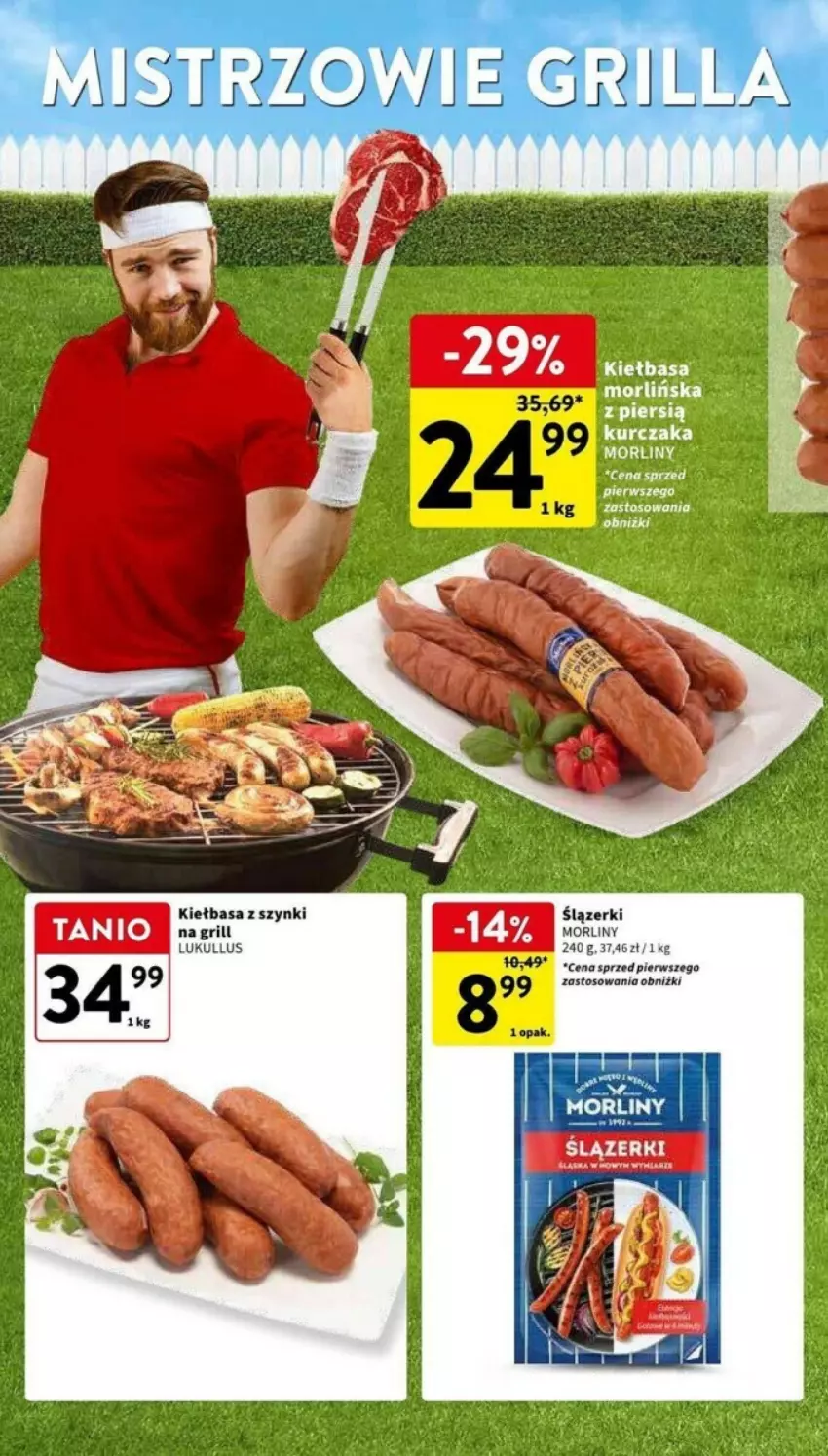 Gazetka promocyjna Intermarche - ważna 30.04 do 08.05.2024 - strona 37 - produkty: Grill, Kurczak, Morliny