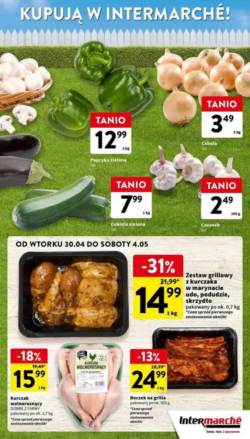 Gazetka promocyjna Intermarche - ważna 30.04 do 08.05.2024 - strona 40 - produkty: Boczek, Fa, Grill, Kurczak