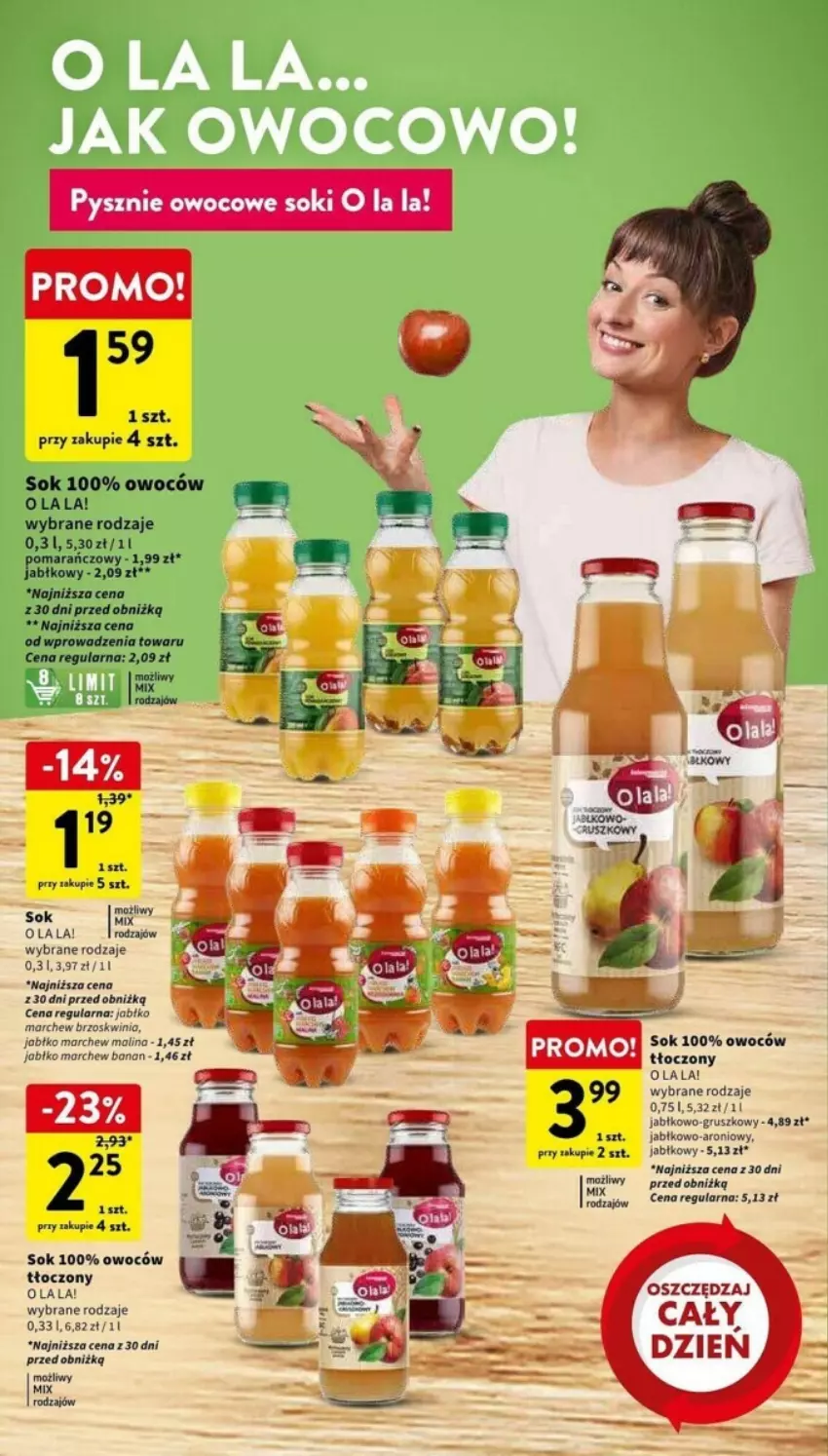 Gazetka promocyjna Intermarche - ważna 30.04 do 08.05.2024 - strona 9 - produkty: Sok