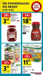 Gazetka promocyjna Intermarche - Gazetka - ważna od 08.05 do 08.05.2024 - strona 15 - produkty: Kawa rozpuszczalna, Kawa, Rolki, Foxy, Pudliszki, Nektar, Hortex