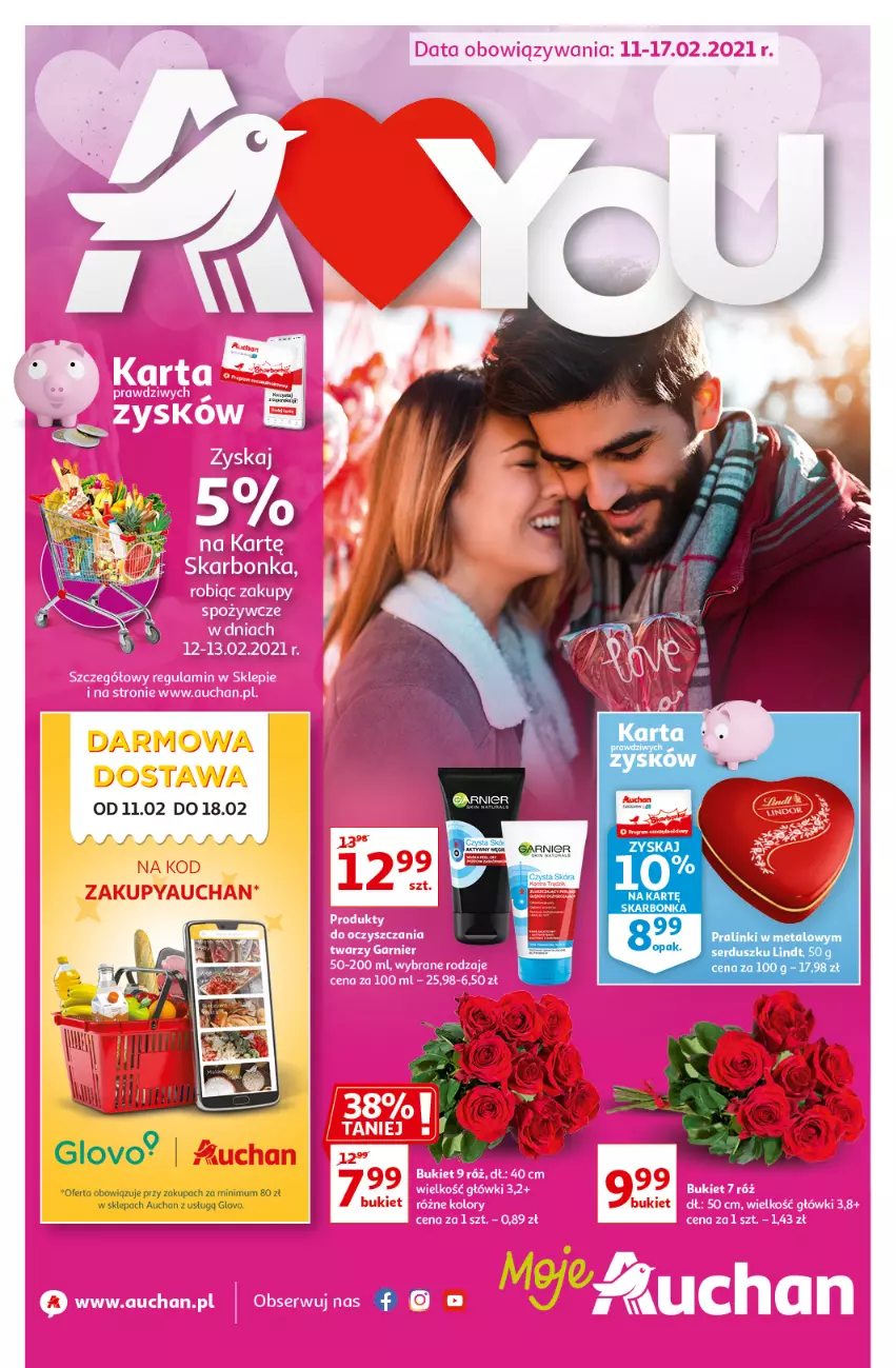 Gazetka promocyjna Arhelan - I Love you Moje Auchan - ważna 11.02 do 17.02.2021 - strona 1