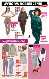 Gazetka promocyjna E Leclerc - Gazetka - ważna od 25.11 do 25.11.2023 - strona 23 - produkty: Sweter, Por, Gin, Buty, Karp, Czapka, Dres, Kamizelka, Legginsy, Paleta, Spodnie, Bluza