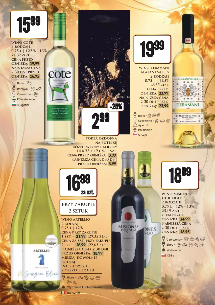 Gazetka promocyjna Dino - Katalog alkoholowy / maj-czerwiec 2026 - ważna 29.05 do 06.06.2026 - strona 26 - produkty: Rama, Rum, Tera, Torba, Wino