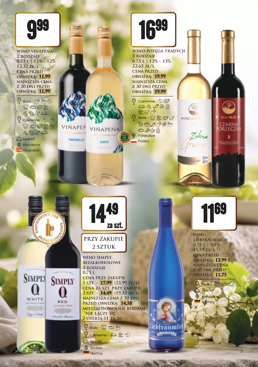 Gazetka promocyjna Dino - Katalog alkoholowy / maj-czerwiec 2026 - ważna 29.05 do 06.06.2026 - strona 29 - produkty: Wino